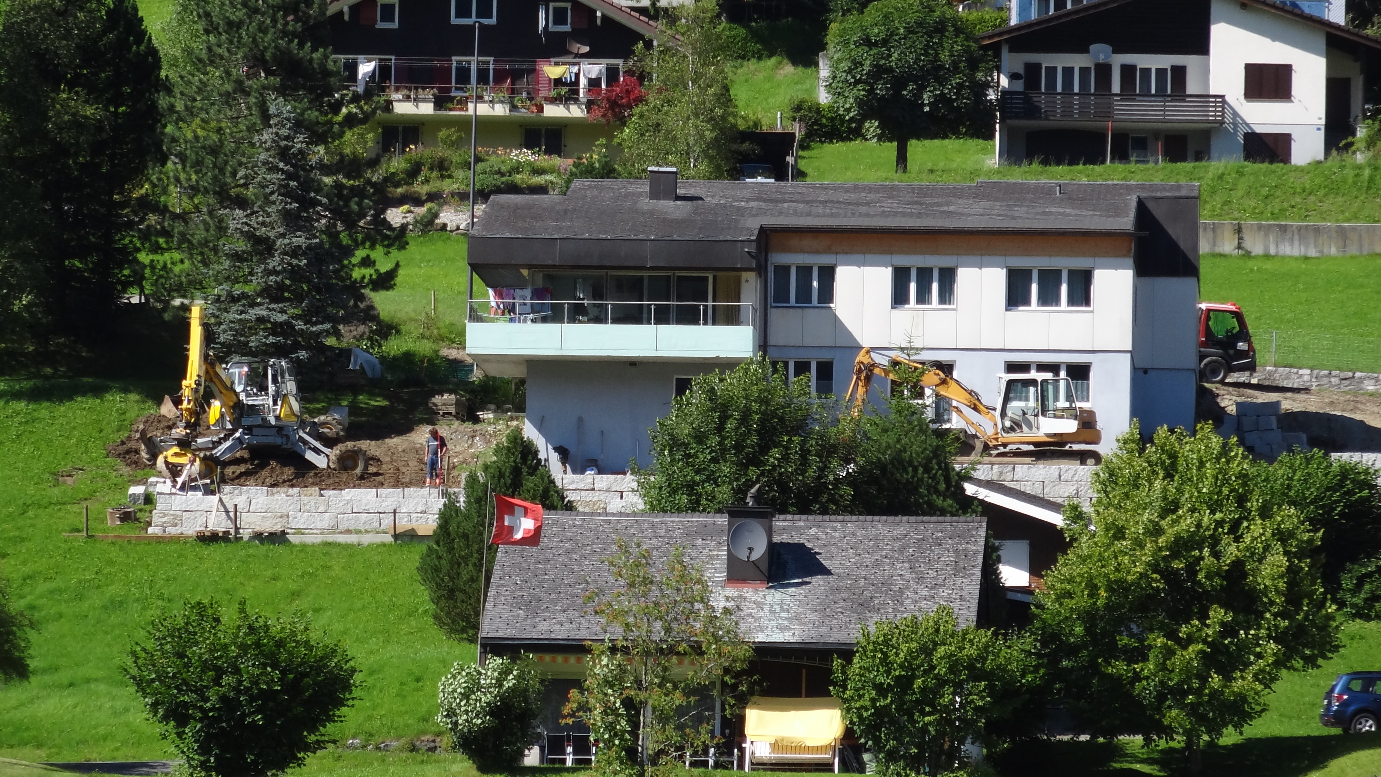 Granitmauer Wildhaus