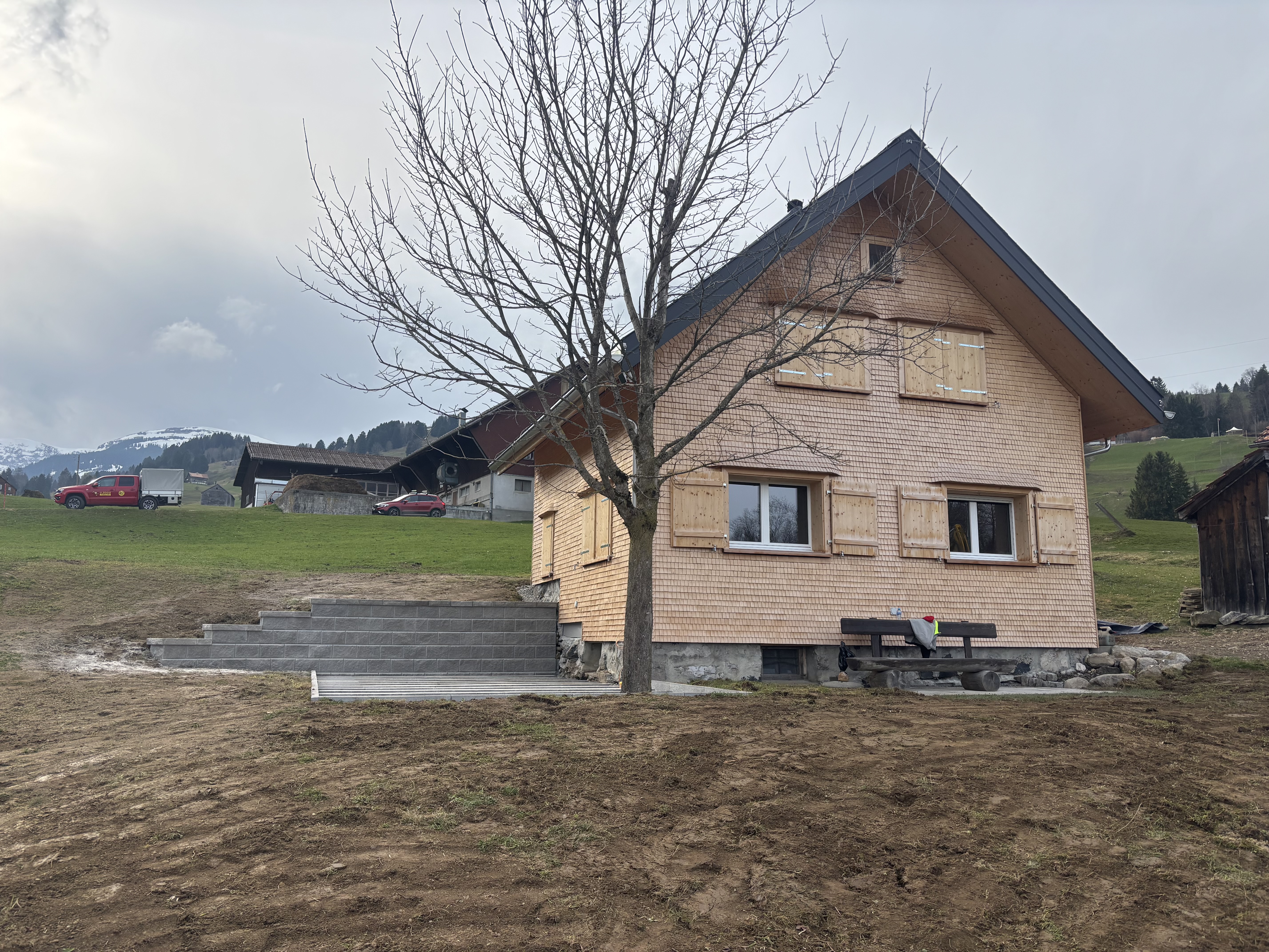 Strigg, Grabserberg, Umgebung