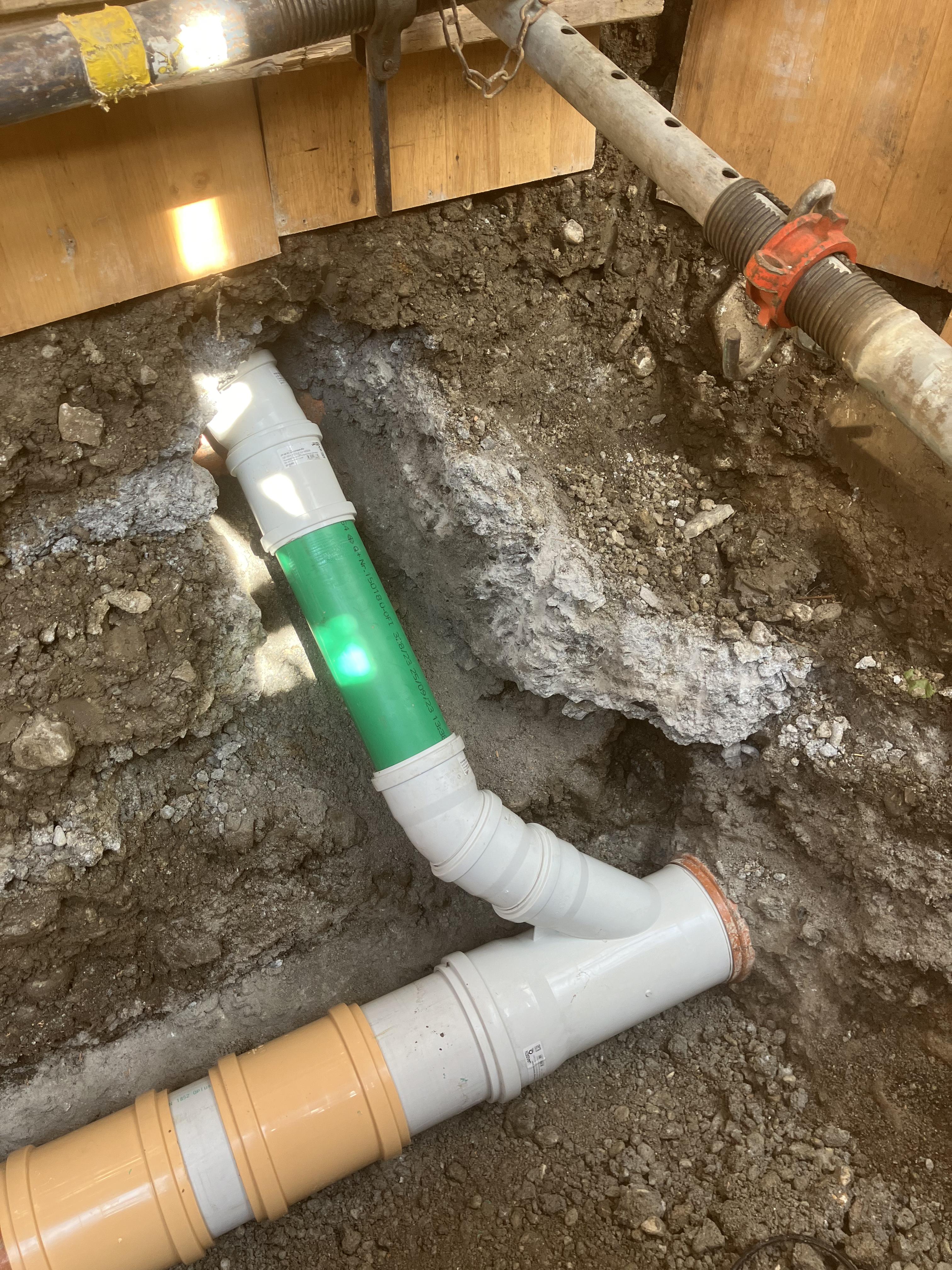 Kanalisation Vertschellstrasse 5, Grabs