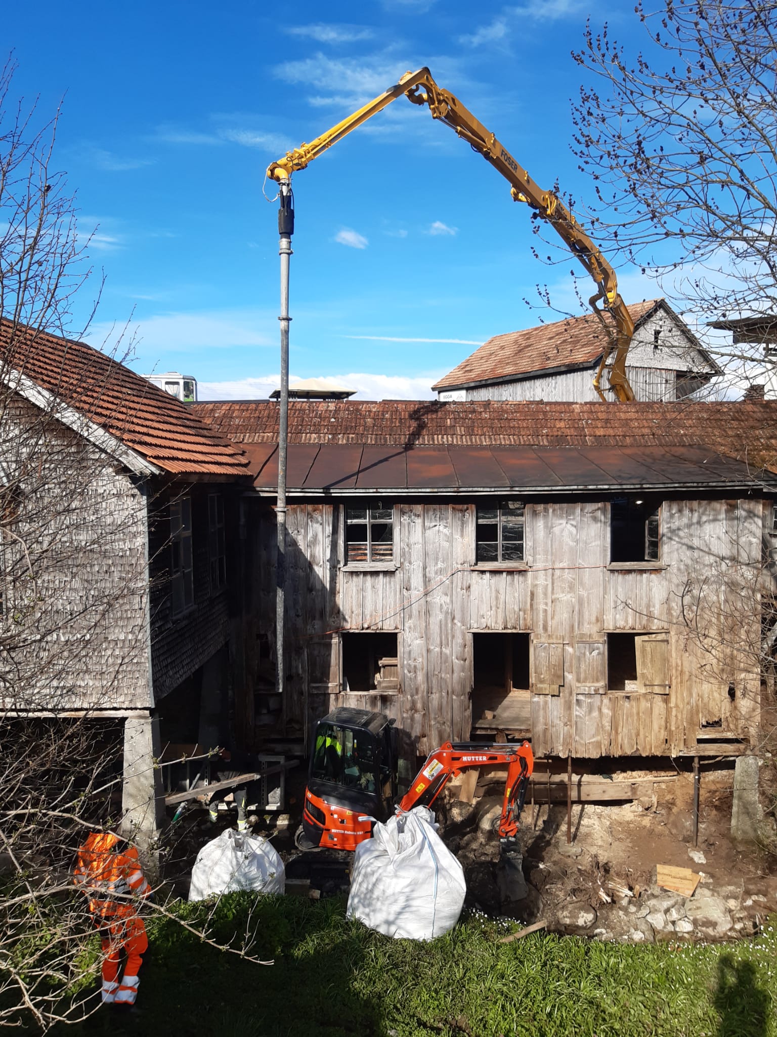 Sanierung Sägerei Lehn, Grabserberg